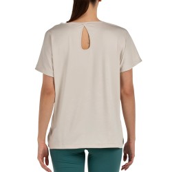 +8000 Camiseta Deportiva Tilan Beige Vigore Mujer