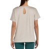 +8000 Camiseta Deportiva Tilan Beige Vigore Mujer