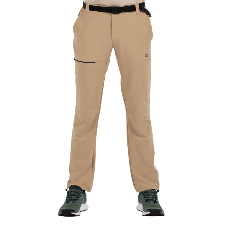 +8000 Pantalón Trekking Largo Ricon Beige Camel Hombre