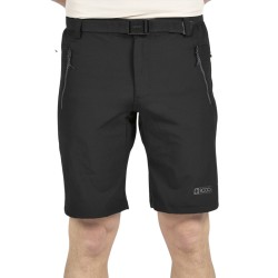 +8000 Pantalón Trekking Corto Renli Negro Hombre