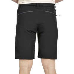 +8000 Pantalón Trekking Corto Renli Negro Hombre