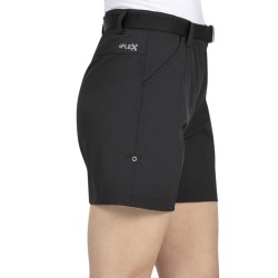 +8000 Pantalón Trekking Corto Solvi Negro Mujer
