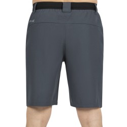 +8000 Pantalón Trekking Corto Kin Gris Antracita Hombre
