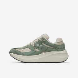 Atom Zapatilla Running Speed GP AT200 Verde Olive Mujer