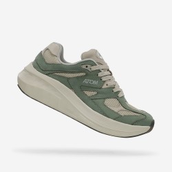 Atom Zapatilla Running Speed GP AT200 Verde Olive Mujer