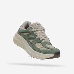 Atom Zapatilla Running Speed GP AT200 Verde Olive Mujer