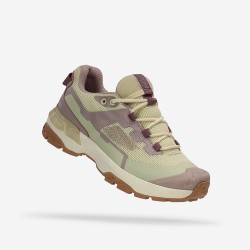 Atom Zapatilla Trekking Hard Rally Explore Pro Beige Rosa Desert Mujer