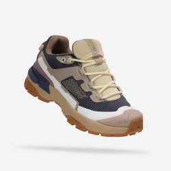 Atom Zapatilla Trekking Hard Rally Azul Beige Magenta Mujer