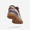 Atom Zapatilla Trekking Hard Rally Azul Beige Magenta Mujer