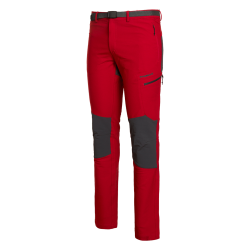 Trangoworld Pantalón Largo Aysen 003 Rojo Oscuro Antracita Hombre