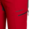 Trangoworld Pantalón Largo Aysen 003 Rojo Oscuro Antracita Hombre