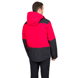 Trangoworld Chaqueta Tempest Tw86 Rojo Negro Hombre