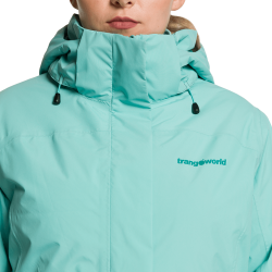 Trangoworld Chaqueta Jenaz Termic Verde Agua Mujer