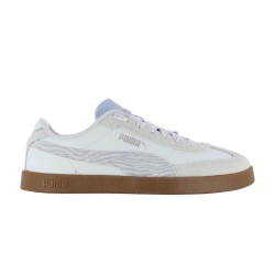 Puma Zapatilla Deportiva Puma Club II Era Exploro JR Blanco Silver Niño