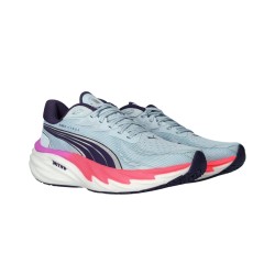 Puma Zapatilla Running Velocity Nitro 4 Puma X Hyrox Wns Azul Rosa Mujer