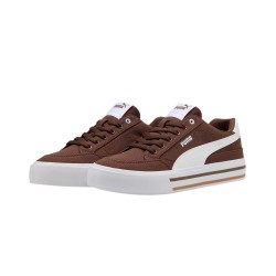 Puma Zapatilla Casual Court Classic Vulc Fs Marrón Chestnut Brown-Puma Hombre