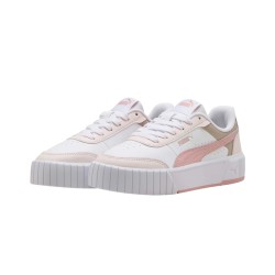 Puma Zapatilla Deportiva Carina Mia JR Blanco Rosa White Rosy Niño