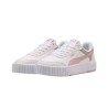 Puma Zapatilla Deportiva Carina Mia JR Blanco Rosa White Rosy Niño