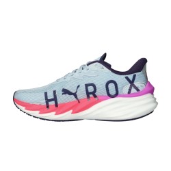 Puma Zapatilla Running Velocity Nitro 4 Puma X Hyrox Azul Rosa Lucite-Pure Pink-Deep Hombre