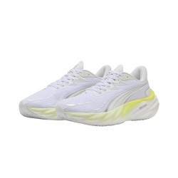 Puma Zapatilla Running Velocity Nitro 4 Wns Blanco Amarillo White-Apple Mujer