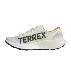 ADIDAS Zapatilla TrailRunning Terrex Agravic Speed 2 Blanco Amarillo Naranja Cloud White Core Black Hombre