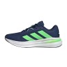 ADIDAS Zapatilla Running Galaxy 7 Azul Verde Tech Indigo Lime Burst Hombre