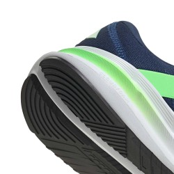 ADIDAS Zapatilla Running Galaxy 7 Azul Verde Tech Indigo Lime Burst Hombre
