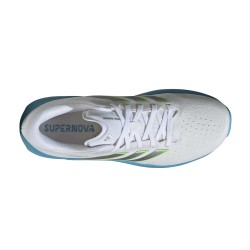 ADIDAS Zapatilla Running Supernova Rise 3 Blanco Verde Azul Cloud White Semi Blue Burst Hombre