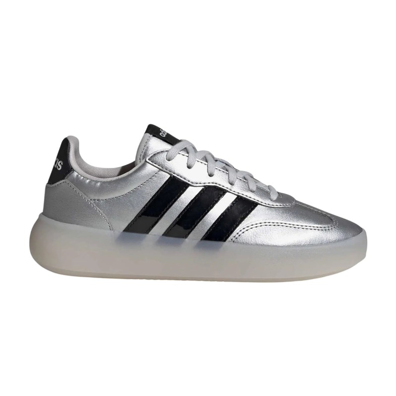 ADIDAS Zapatilla Casual Barreda Decode Plateado Negro Silver Metallic Core Black Niño