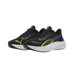 Puma Zapatilla Deportiva Pounce Lite Jr Negro Amarillo Black Lime Niño