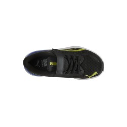 Puma Zapatilla Deportiva Pounce Lite Ac+Ps Negro Amarillo Azul Black-Lime Smash-Sapphire Niño