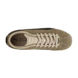 Puma Zapatilla Casual Puma Tackle Topcat Estampado Leopardo Toasted Almond-PUMA Black-Gum Mujer