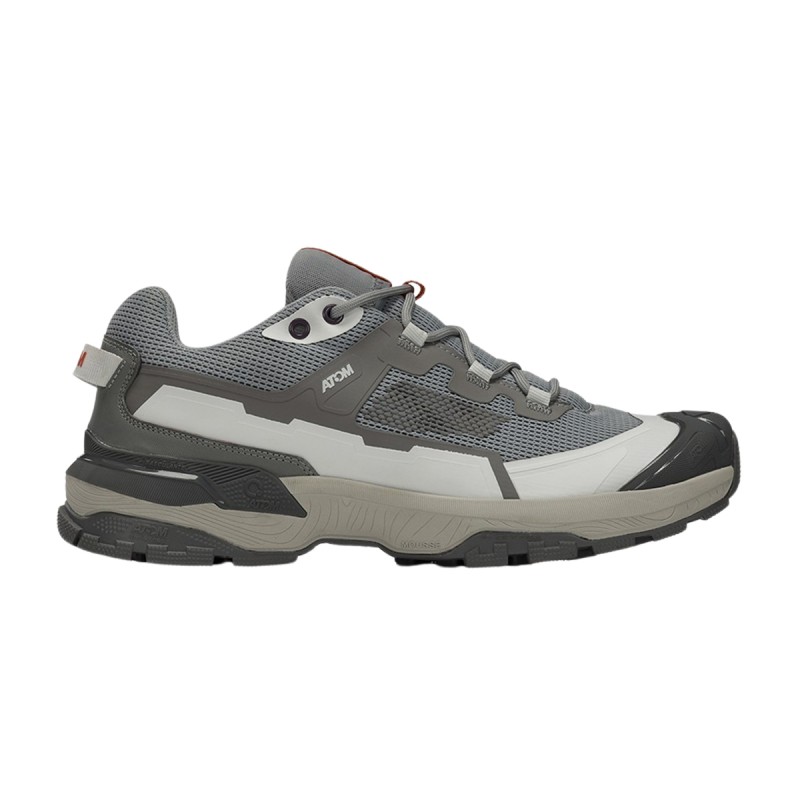 Atom Zapatilla Trekking Hard Rally Explore Pro Gris Grey Hombre