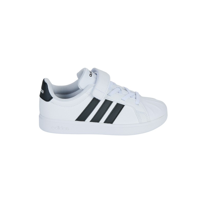 ADIDAS Zapatilla Deportivas Con Velcro Streettalk El C Blanco Negro Cloud White Core Black Niño