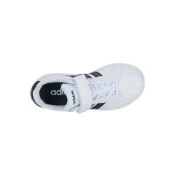 ADIDAS Zapatilla Deportivas Con Velcro Streettalk El C Blanco Negro Cloud White Core Black Niño