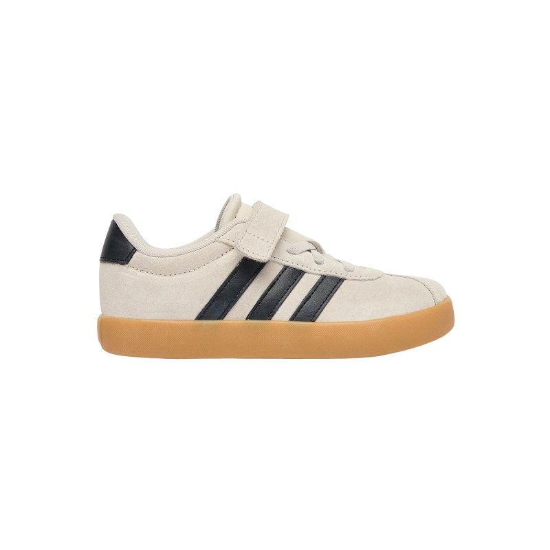 Adidas Zapatilla Casual Vl Court 3.0 Beige Negro Niño