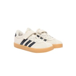 Adidas Zapatilla Casual Vl Court 3.0 Beige Negro Niño