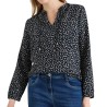 Cecil Camisa Print Azul Mujer