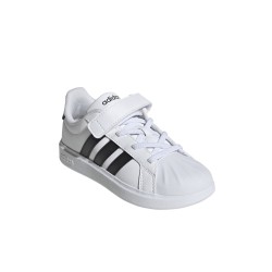 ADIDAS Zapatilla Deportivas Con Velcro Streettalk El C Blanco Negro Cloud White Core Black Niño