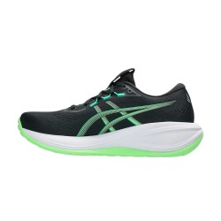 Asics Zapatilla Running Gel-Cumulus 28 Negro Verde Black Illuminate Green Hombre