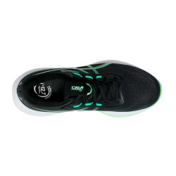 Asics Zapatilla Running Gel-Cumulus 28 Negro Verde Black Illuminate Green Hombre