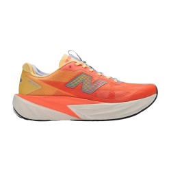 New Balance Zapatilla Running Fuelcell Rebel v5 Naranja Tangerine Heat Hombre