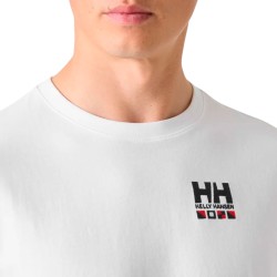 Helly Hansen Camiseta T-Shirt 3.0 Blanco White Hombre