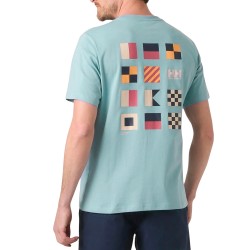 Helly Hansen Camiseta Shoreline T-Shirt 3.0 Gris Verdoso Hombre