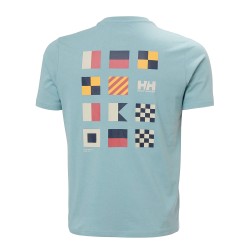 Helly Hansen Camiseta Shoreline T-Shirt 3.0 Gris Verdoso Hombre