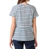 Helly Hansen Camiseta Thalia T-Shirt A Rayas Blanco Negro Mujer