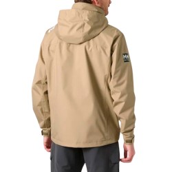 Helly Hansen Chaqueta Impermeable Crew Beige Pebble Hombre