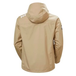 Helly Hansen Chaqueta Impermeable Crew Beige Pebble Hombre