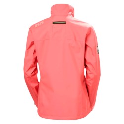 Helly Hansen Chaqueta Impermeable Crew Sailing Jacket 2.0 Rosa Sunset Pink Mujer