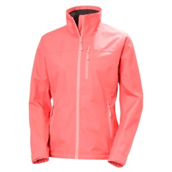 Helly Hansen Chaqueta Impermeable Crew Sailing Jacket 2.0 Rosa Sunset Pink Mujer